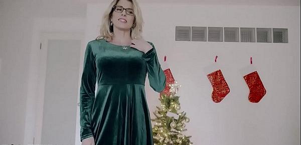 Mature stepmom surprised stepson with pussy for Xmas